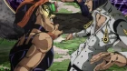 JoJo no Kimyou na Bouken: Ougon no Kaze episodio 28